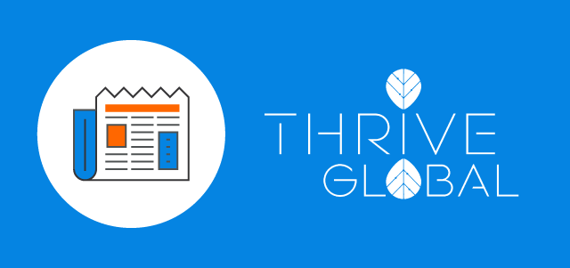 News icon Thrive Global logo