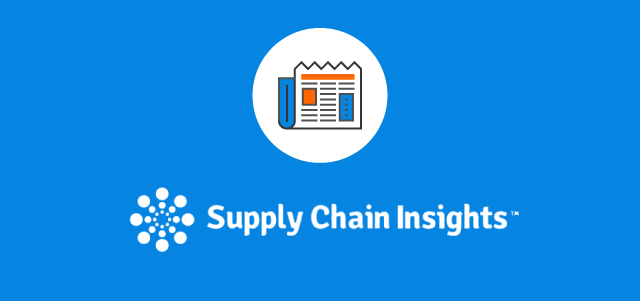 News icon supply chain insights logo