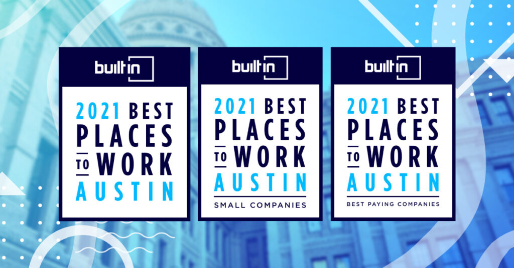 2021 Built In Austin Best Place to Work LeanDNA