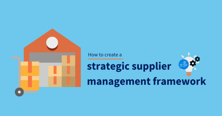 strategic supplier management framework