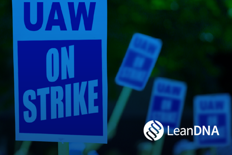 UAW on strike blog LeanDNA