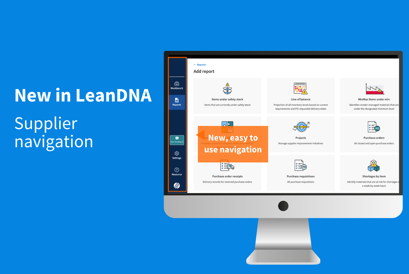 A Better Experience with LeanDNA’s New Supplier Navigation