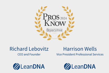 Supply & Demand Chain Executive Magazine Honors LeanDNA Leaders withAwards