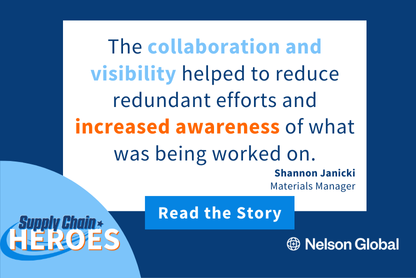 Meet Shannon Janicki: The Nelson Global Supply Chain Hero