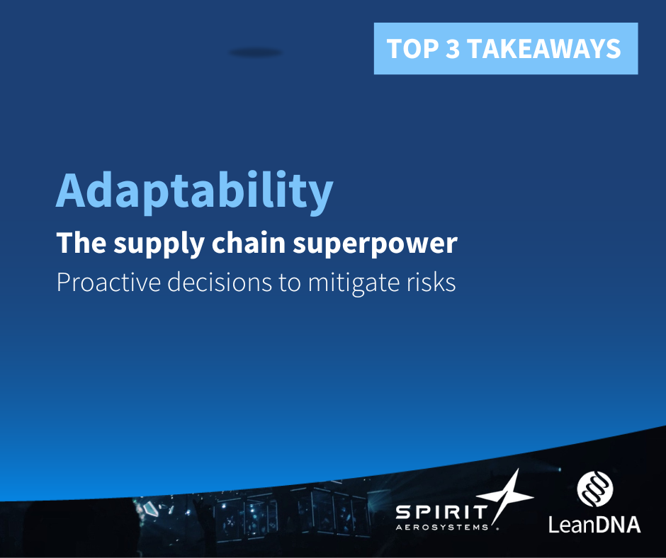 Supply Chain Adaptability Proactive Decisions to Mitigate Risks