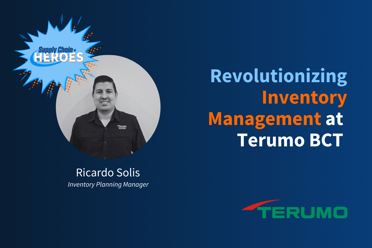 A Supply Chain Hero: Ricardo Solis Revolutionizes Inventory Management at Terumo