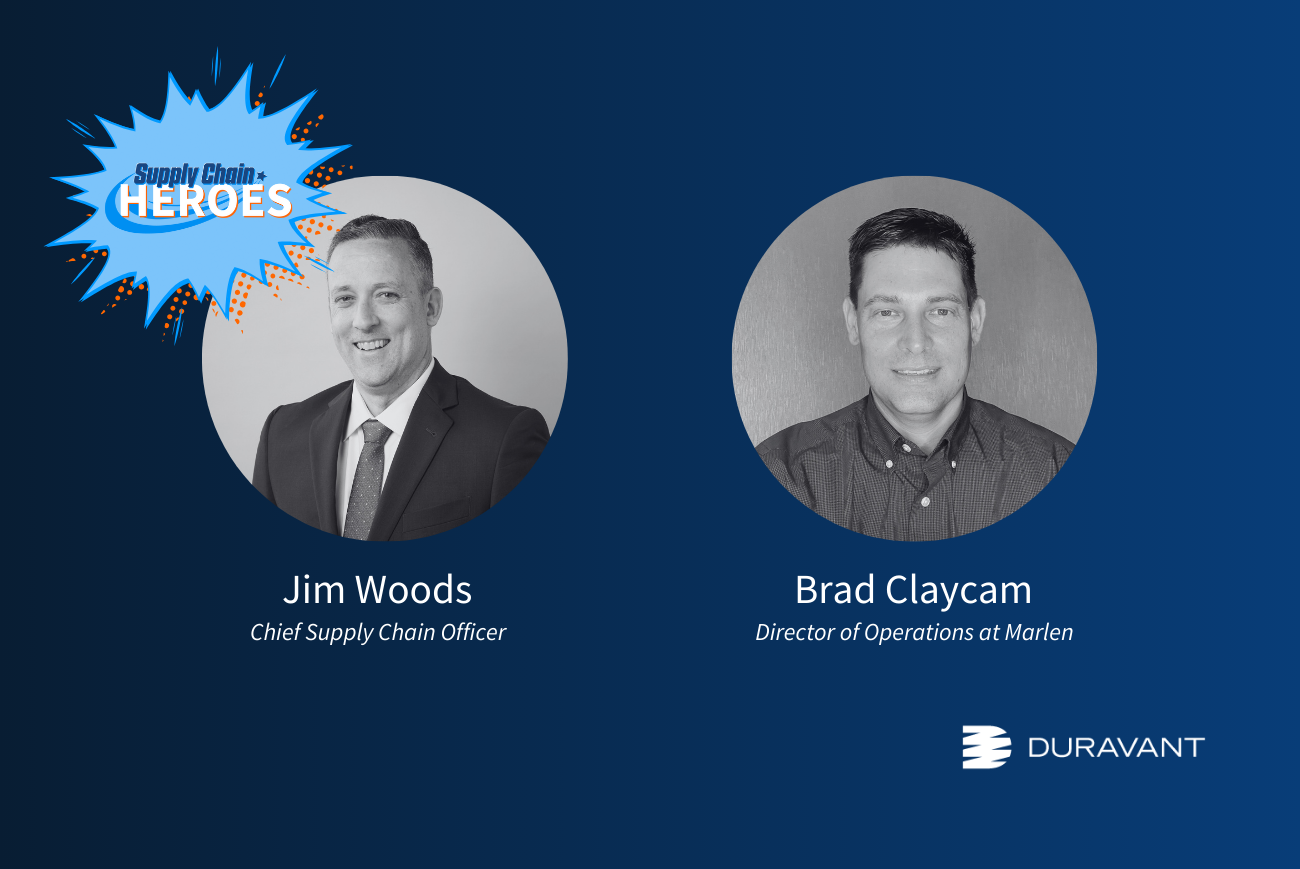Supply Chain Heroes: Jim Woods & Brad Claycamp Empower Buyers and Reduce Inventory at Duravant