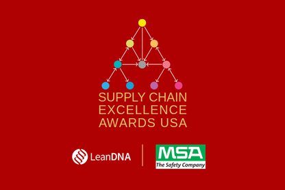 LeanDNA and MSA Safety Named Finalist for Supply Chain Visibility Award