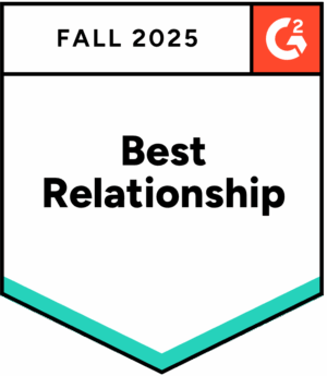 G2 Fall 2025 Best Relationship Badge