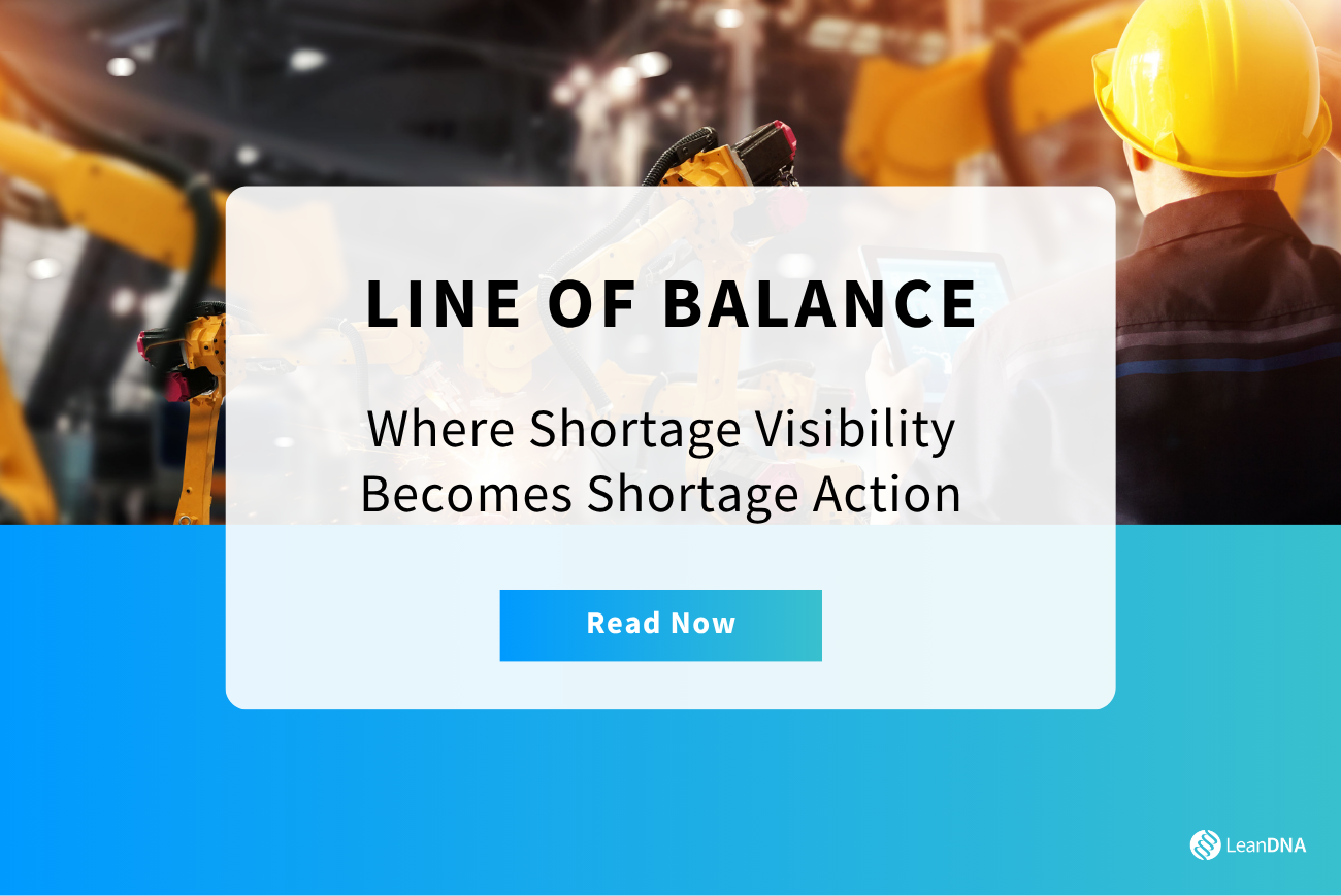 Line of Balance in APEX: Where Shortage Visibility Becomes Shortage Action