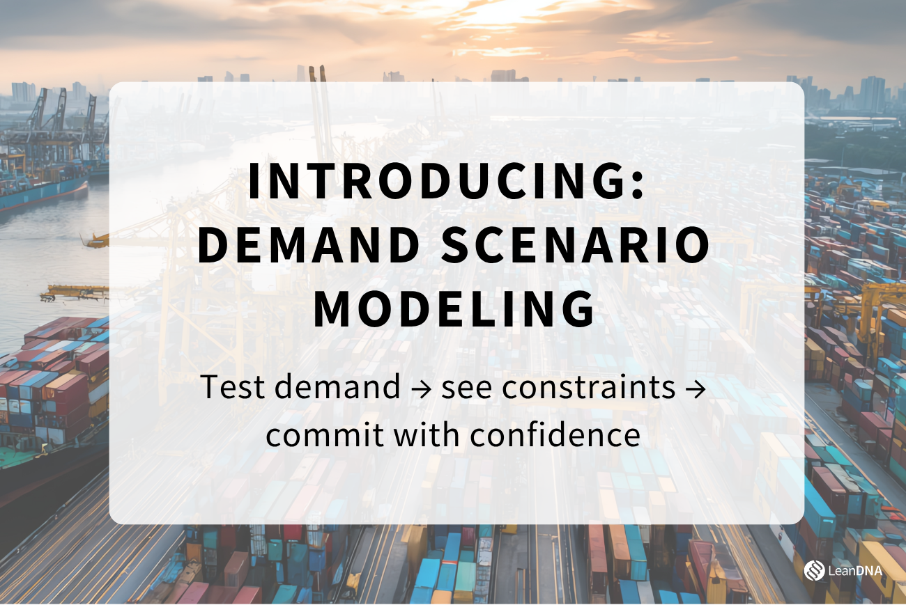 Introducing Demand Scenario Modeling in APEX: Test Demand → Commit With Confidence